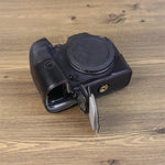 For Canon EOS R7 1/4 inch Thread PU Leather Camera Half Case Base, For Canon EOS R7