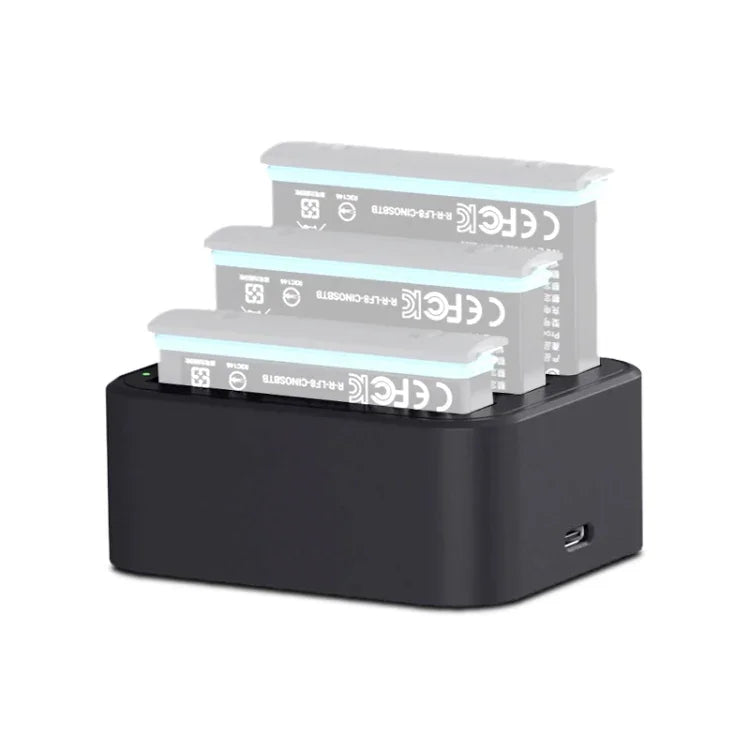 Schnellladegerät für Insta360 X3 / One X2 Tri-Slot-Akkus