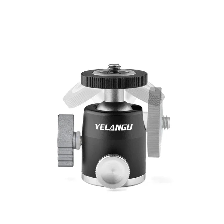 YELANGU LW-A01 Panorama-Metall-Stativkugelkopfadapter, LW-A01