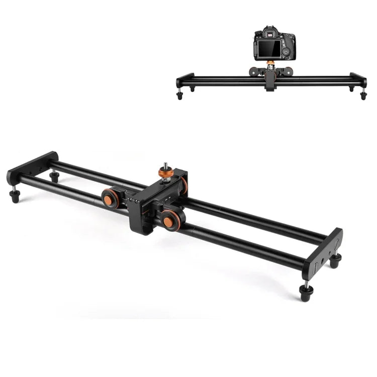 YELANGU YLG0119A 60 cm Spleißschiene + Laufschienenverschluss für Spiegelreflexkameras / Videokameras, 60 cm Schiene + Schienenverschluss