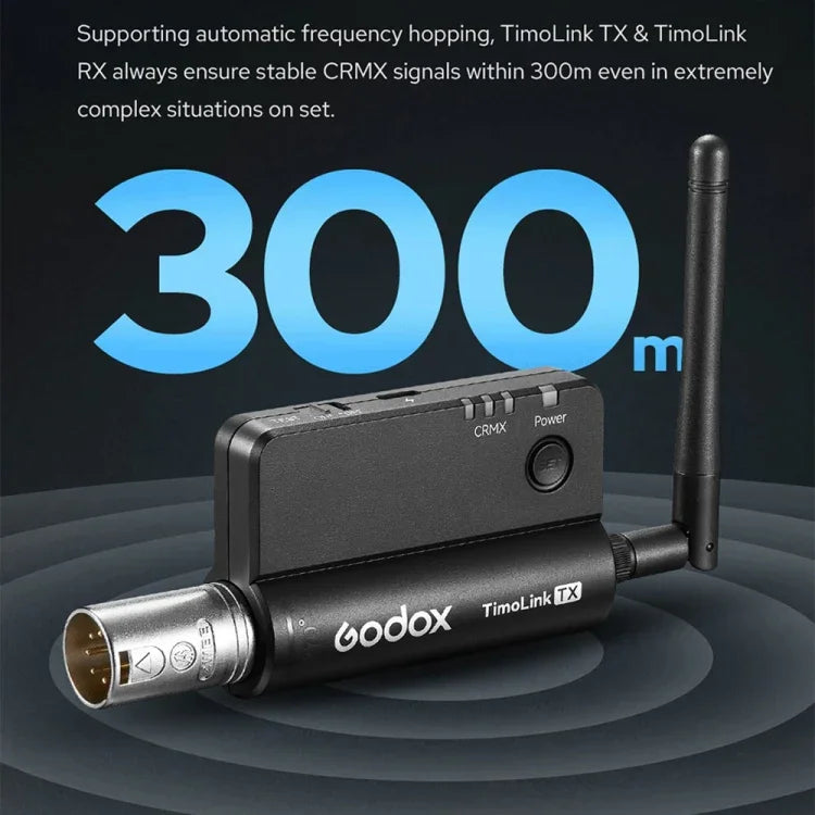Godox TimoLink TX Drahtloser DMX-Sender, Sender