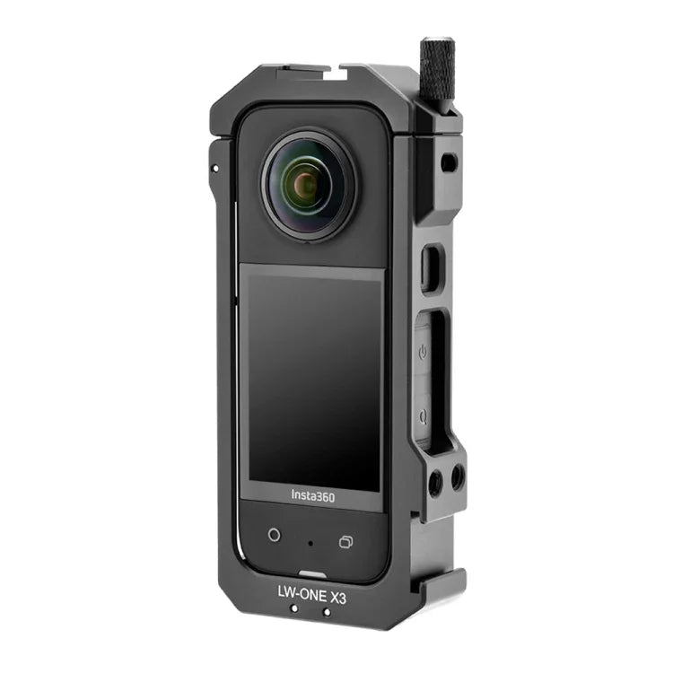 Für Insta360 X3 YELANGU LW-ONE X3 Metallkäfig mit erweitertem Rahmen, LW-ONE X3