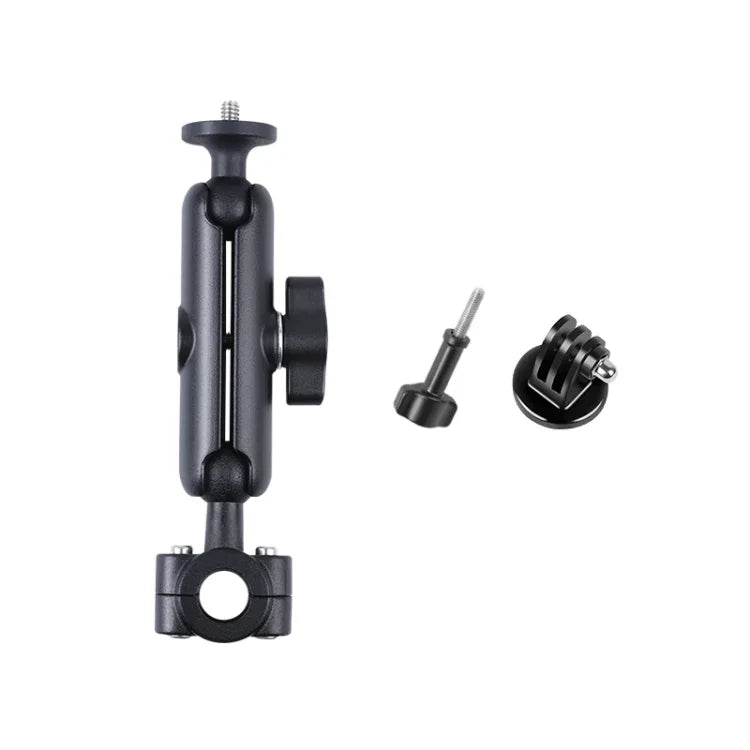 21-mm-Kugelkopf-Halterung für den Vordersitz am Lenker mit Stativadapter und Schraube für GoPro, Insta360, DJI und andere Action-Kameras, 21 mm x 16,3 cm