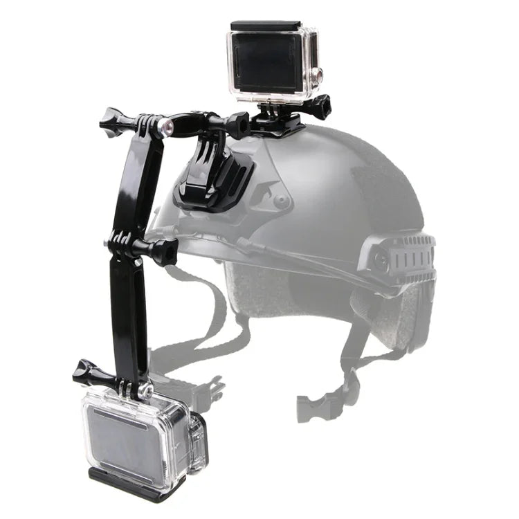 Helm-Fronthalterungs-Set für GoPro, Insta360, DJI und andere Action-Kameras, Halterungs-Set