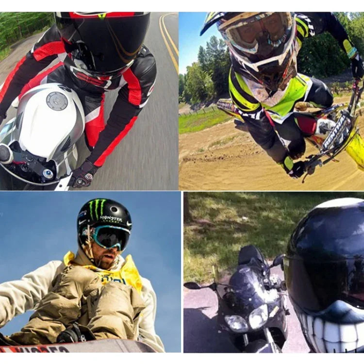 Helm-Fronthalterungs-Set für GoPro, Insta360, DJI und andere Action-Kameras, Halterungs-Set