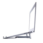 Universeller Aluminiumlegierung Kühlständer Faltbarer Höhenversteller Halter für 12-17 Zoll PC iPad Notebook