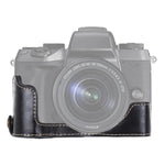 Halbtasche aus PU-Leder mit 1/4-Zoll-Gewinde für Canon EOS M5, passend für Canon M5