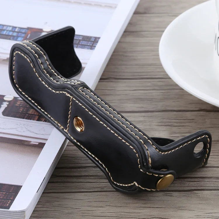 1/4 inch Thread PU Leather Camera Half Case Base for Canon G7 X Mark II, For Canon G7X2