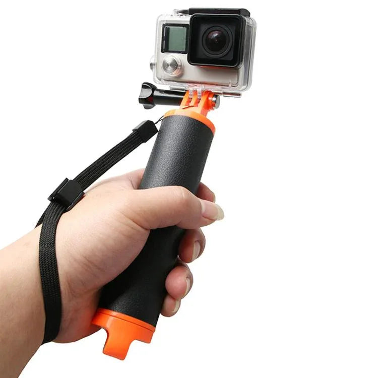 Schwimmender Griff mit Stativhalterung und verstellbarem Anti-Verlust-Gurt für GoPro, Insta360, DJI und andere Action-Kameras, Stativhalterung