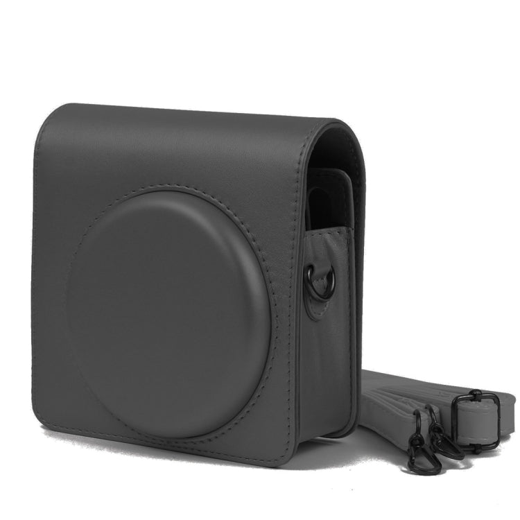 Perlmuttglänzende PU-Ledertasche für FUJIFILM Instax SQUARE SQ6 Kamera, mit verstellbarem Schultergurt, SQ6
