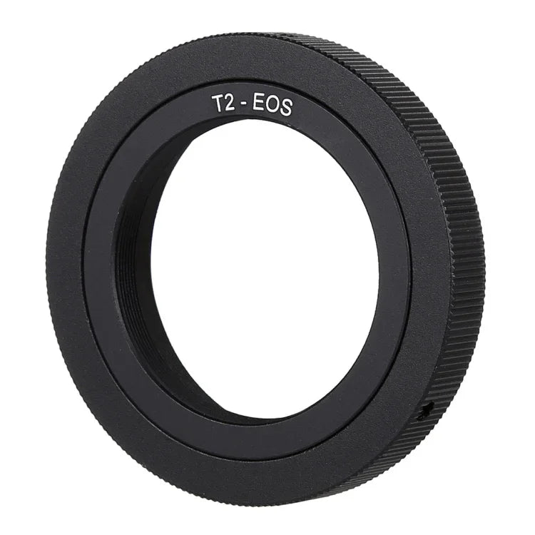 T2-EOS T2 Gewinde-Objektiv auf EOS-Bajonett-Adapterring aus Metall, T2-EOS