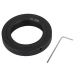 T2-EOS T2 Gewinde-Objektiv auf EOS-Bajonett-Adapterring aus Metall, T2-EOS