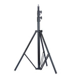 TRIOPO 2,8 m hoher professioneller Fotolichtständer aus Metall für Studioblitzgeräte, 2,8 m Höhe