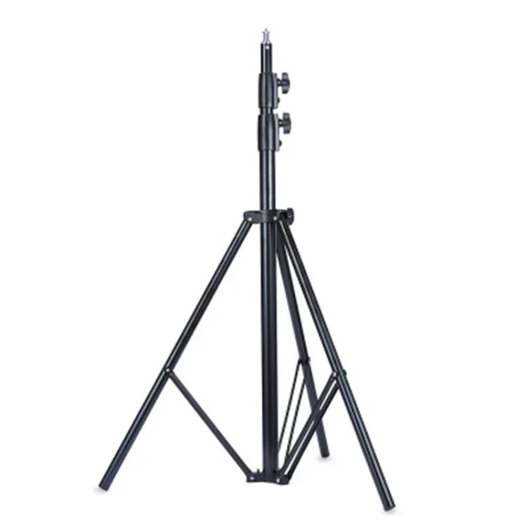 TRIOPO 2,8 m hoher professioneller Fotolichtständer aus Metall für Studioblitzgeräte, 2,8 m Höhe