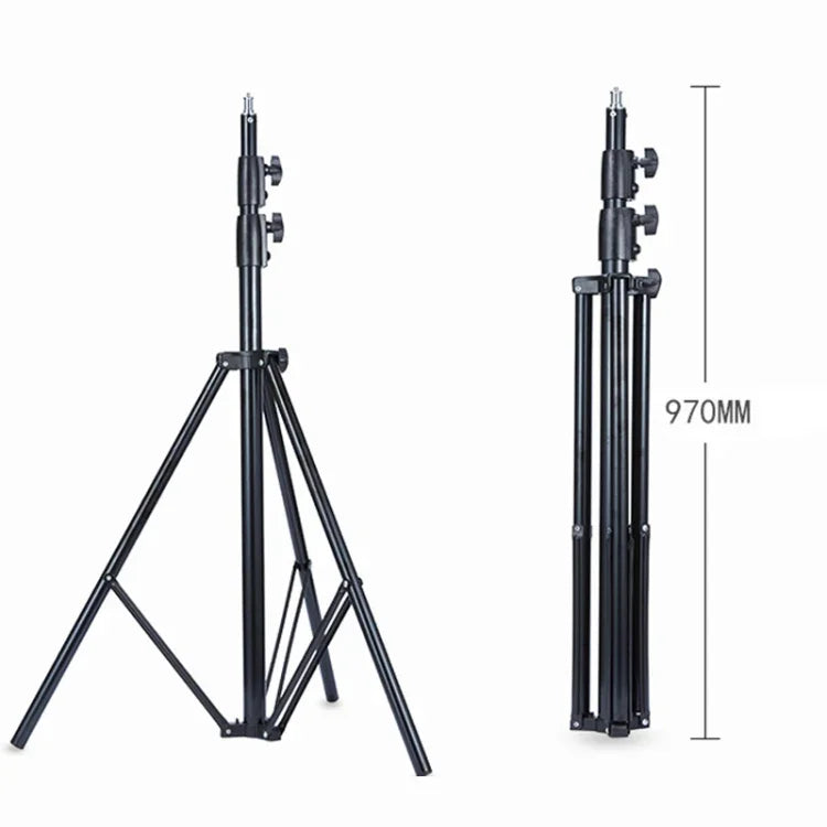 TRIOPO 2,8 m hoher professioneller Fotolichtständer aus Metall für Studioblitzgeräte, 2,8 m Höhe