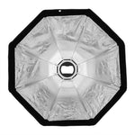 TRIOPO KS55 55cm Speedlite Blitzgerät Achteckiger Parabol-Softbox-Diffusor mit Halterung und Griff, KS55