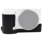 Halbtasche aus PU-Leder mit 1/4-Zoll-Gewinde für Sony ZV-E10 / ZV-E10L, passend für Sony ZV-E10