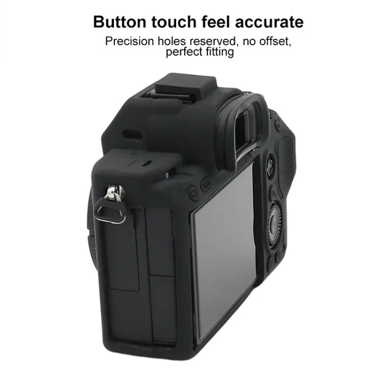 For Sony A7 III / ILCE-7M3 / A7R III Soft Silicone Protective Case, For Sony A7 III / ILCE-7M3 / A7R III