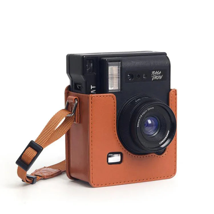 Vintage Kameratasche aus PU-Leder für LOMO Automat Instax Kameras