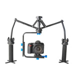 YELANGU YLG-0108F Spider-Stabilisator mit Schnellwechselplatte für Camcorder, DV-Videokameras und DSLRs