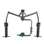 YELANGU YLG-0108F Spider-Stabilisator mit Schnellwechselplatte für Camcorder, DV-Videokameras und DSLRs