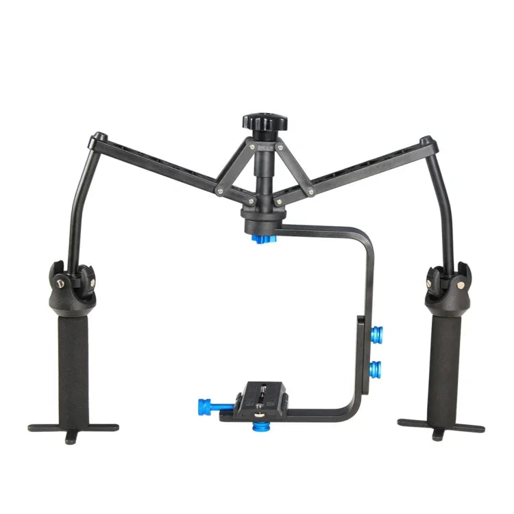 YELANGU YLG-0108F Spider-Stabilisator mit Schnellwechselplatte für Camcorder, DV-Videokameras und DSLRs