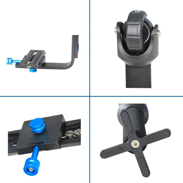 YELANGU YLG-0108F Spider-Stabilisator mit Schnellwechselplatte für Camcorder, DV-Videokameras und DSLRs