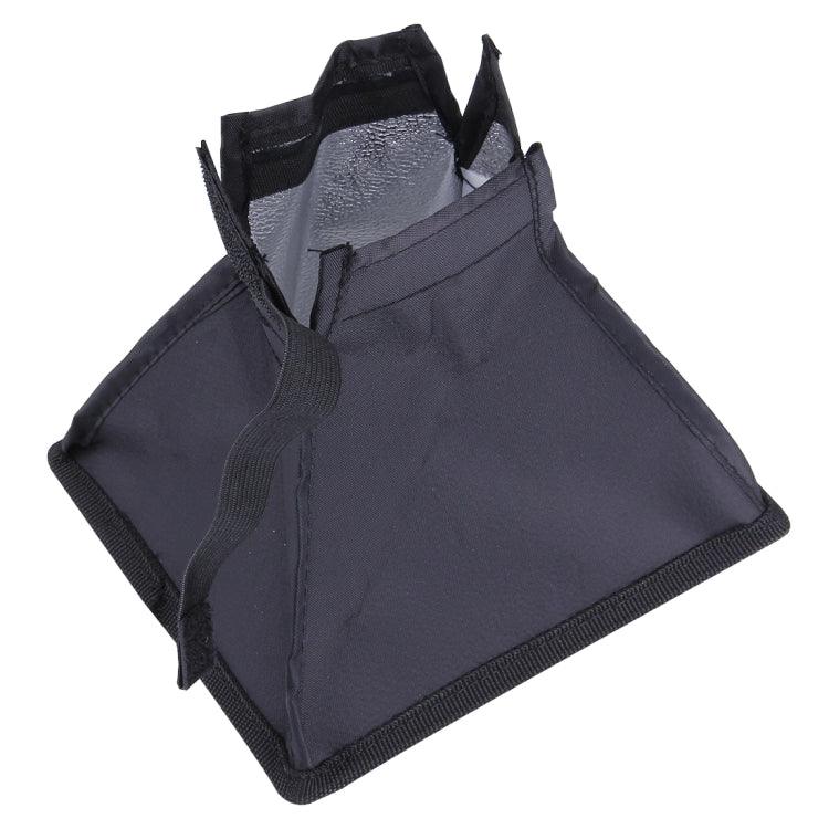 Tragbare, faltbare Softbox für Blitzgeräte, ohne Blitzhalterung, Größe: 15 x 17 cm (Schwarz + Weiß), 15 x 17 cm Rechteck