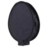 30 cm Universal-Rund-Falt-Softbox für Blitzgeräte, ohne Blitzlichthalter (Schwarz + Weiß), 30 cm rund