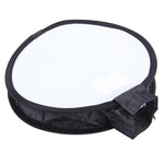 30 cm Universal-Rund-Falt-Softbox für Blitzgeräte, ohne Blitzlichthalter (Schwarz + Weiß), 30 cm rund