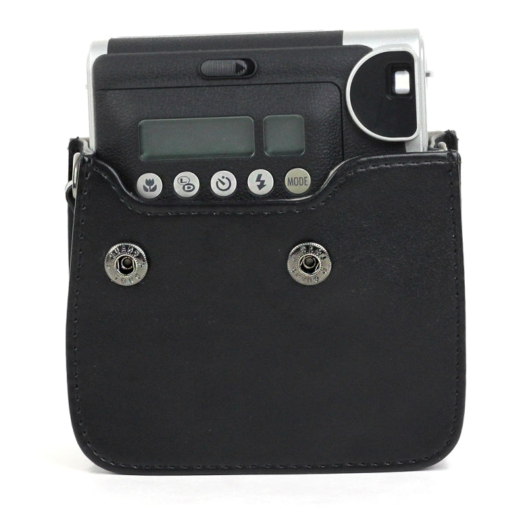 Schutzhülle aus PU-Leder für die FUJIFILM Instax Mini 90, mit verstellbarem Schultergurt, passend für die FUJIFILM Instax Mini 90