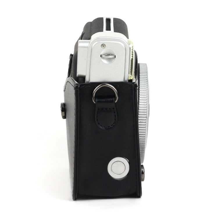 Schutzhülle aus PU-Leder für die FUJIFILM Instax Mini 90, mit verstellbarem Schultergurt, passend für die FUJIFILM Instax Mini 90