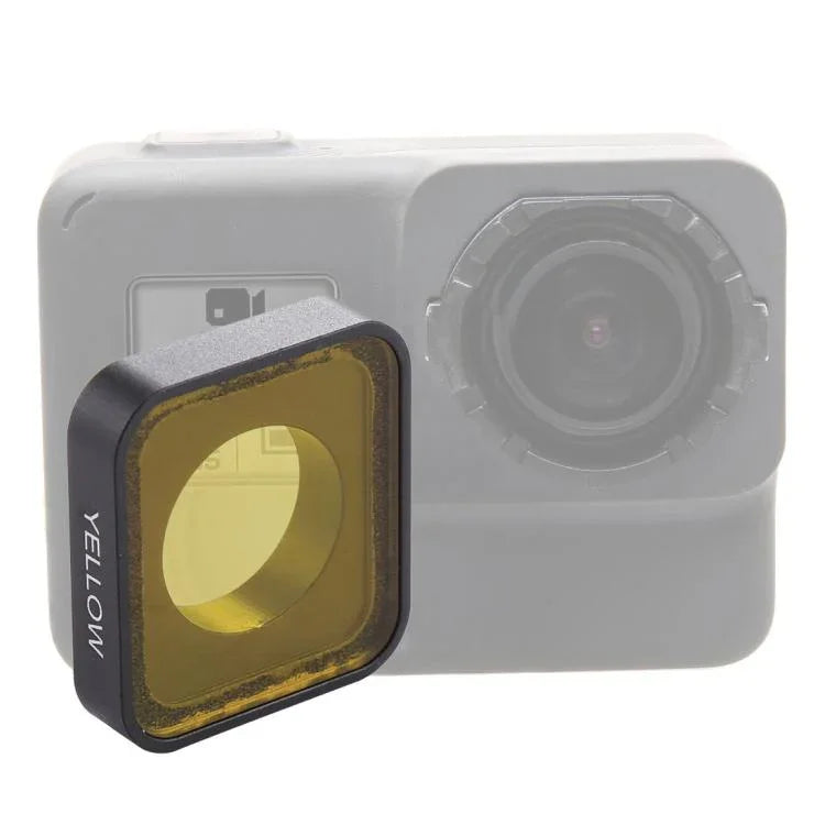 Aufsteckbarer Farbfilter für GoPro HERO6/5, Gelb, Rot
