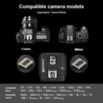 TRIOPO G2 Drahtloser Blitztrigger 2,4 GHz, Senden/Empfangen, Dual-Funktion, TTL-Hochgeschwindigkeitsauslöser für Canon-Kameras, G2 für Canon-Kameras