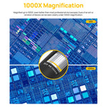 Ulefone uSmart C01 Kabelgebundenes Digitalmikroskop für Ulefone Armor 18 Serie / 9 / 9E & Power Armor 16 Serie / 13 / Armor Pad, uSmart C01