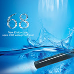 Y101 8mm Spiral Head 3 In 1 Waterproof Digital Endoscope Inspection Camera, Length: 10m Hard Cable, Length: 10m Hard Cable