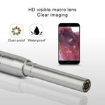 1MP HD Visuelles Ohr-Nasen-Zahn-Endoskop Boreskop mit 6 LEDs, Linsendurchmesser: 4,3mm