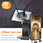 inskam107 3,9 mm 3-in-1 HD wasserdichte Industrie-Digitalkamera Endoskop Inspektionskamera, Länge: 5 m flexibles Kabel, 5 m flexibles Kabel