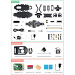 Waveshare WAVEGO 12-DOF bionischer hundeähnlicher Roboter, Basisversion, Basisversion