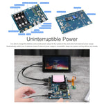 Waveshare PoE UPS Basisplatine für Raspberry Pi CM4, Gigabit Ethernet, Dual HDMI, Quad USB2.0, PoE UPS Basisplatine