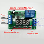 12V Zeitrelais-Modul Auslöser AUS / EIN Schaltzyklus-Zeitrelais-Platine, 12V