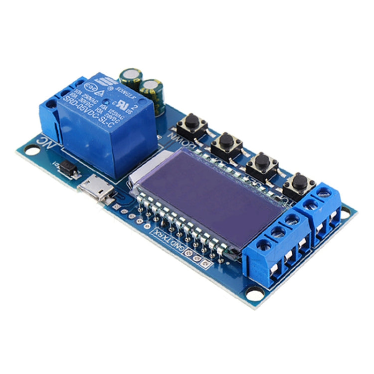 XY-LJ02 6-30V Micro-USB Digital LCD Display Zeitverzögerungsrelais Modul Steuerungs-Timer-Schalter