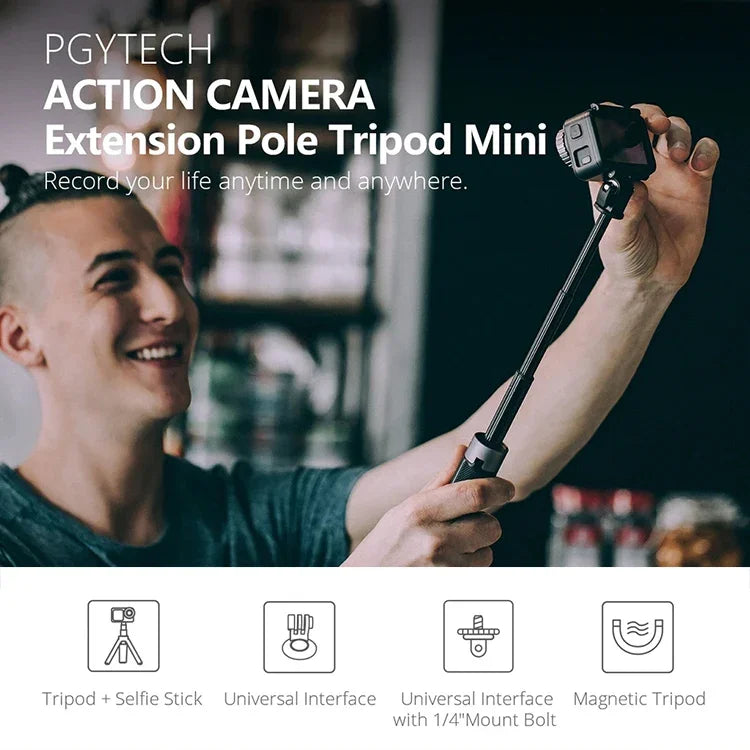 PGYTECH P-GM-117 Action-Kamera-Stativverlängerung Selfie-Stick für DJI Osmo Action, P-GM-117