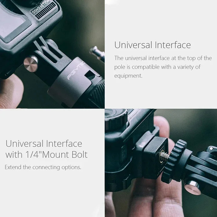 PGYTECH P-GM-117 Action-Kamera-Stativverlängerung Selfie-Stick für DJI Osmo Action, P-GM-117