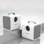 W-S1 10W Kinder-Videoprojektor 30 Lumen HD 1080P LCD-Technologie, unterstützt AV / USB / Mini-SD-Karte / HDMI / Audio