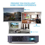 P8I 854x480 100LM Mini Tragbarer Multimedia DLP Projektor