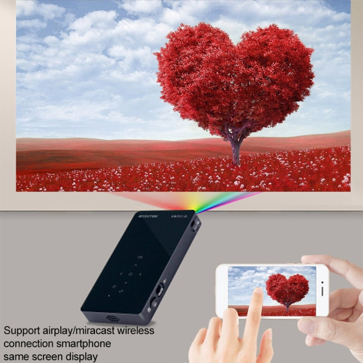 P8I 854x480 100LM Mini Tragbarer Multimedia DLP Projektor