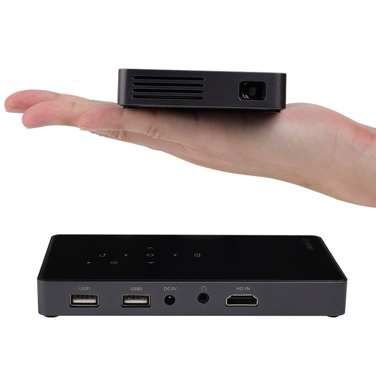 P8I 854x480 100LM Mini Tragbarer Multimedia DLP Projektor