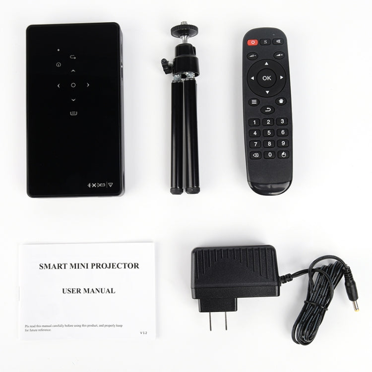 P8I 854x480 100LM Mini Tragbarer Multimedia DLP Projektor