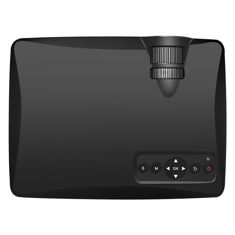 LY-40 1800 Lumen 1280 x 800 Heimkino LED Projektor mit Fernbedienung, EU-Stecker, LY-40 EU-Stecker
